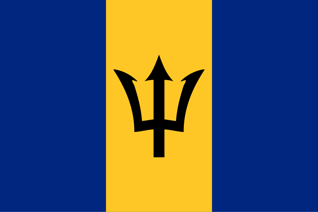 Barbados Flag