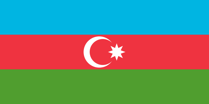 Azerbaijan Flag