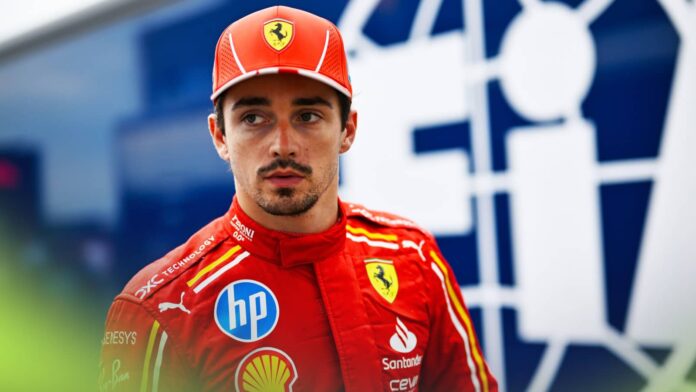 Leclerc saison 2025 de Ferrari