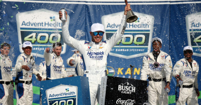 Kyle Larson Kansas